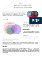 Unit 1 FUNDAMENTALS OF DATA SCIENCE-1