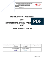 MOS-RGC-Structural Steel Fabrication and Site Installation