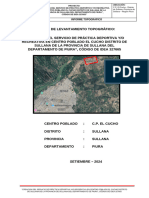 Informe Topografico - Cucho