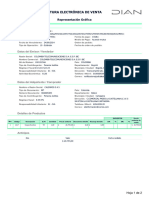 Factura Electrónica de Venta: Representación Gráfica