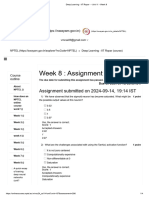 Deep Learning - IIT Ropar - Unit 11 - Week 8