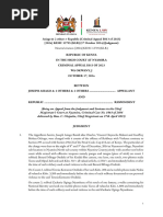 Asiago 2 Others V Republic (Criminal Appeal E013of2023) 2024KEHC12705 (KLR) (17october2024) (Judgment)