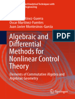 Algebraic and Differential Methods For Nonlinear Control Theory (Rafael Martínez-Guerra, Oscar Martínez-Fuentes, Juan Javier Montesinos-García)