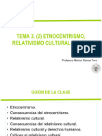 Presentación Tema 3 (2) .Etnocentrismo, Relativismo, DDHH - GCCPP