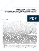 Grzegorek Narracja Jako Forma Strukturyzujaca Doswiadczenie 2003