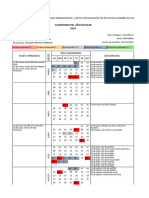 Calendario Año Escolar 2024