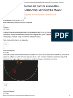 Historial de Exámenes para FABIAN STIVEN GOMEZ MAZO - Actividad de Puntos Evaluables - Escenario 2.1