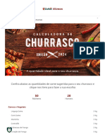 Calculadora de Churrasco On-Line