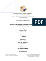 PF - M1 - CH4 - Tax Planning