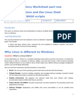 Week 6 Laboratory Worksheet - Linux Commands