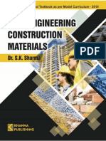 Civil Engineering Construction Materials - SK Sharma