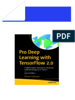 Pro Deep Learning With Tensorflow 2.0: A Mathematical Approach To Advanced Artificial Intelligence in Python 2Nd Edition Santanu Pattanayak