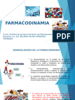 Semana N 4 FARMACODINAMIA