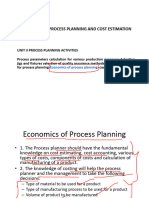 ME8793 Process Planning and Cost Estimation