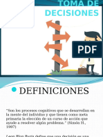 Toma de Decisiones