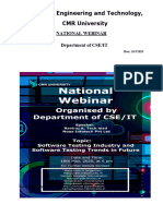 National Webinar Report