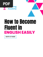 How To Become Fluent in English Easily