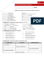 Actividades Complementarias Lae 1