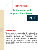 Chapter 3 - The Consumer Behaviour