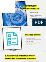 Microbiology Projection Exam