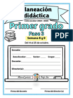 1° s8 y 9 Planeación Didáctica - Profe Diaz