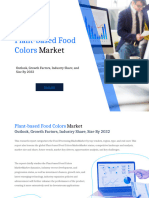 Plant-Based Food Colors Market