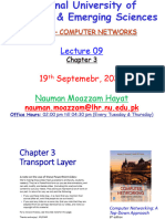 Lecture - 09 - Chapter 3 - 19 Sep 2024