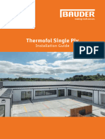 Bauder Thermofol Single Ply Installation Guide June 2021