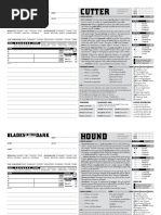 Blades Char Sheets and Rules References