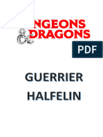 Guerrier Halfelin