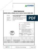 Iom Manual: AD204-600-G-09301-615-F-3101A-3101C-EMD-002