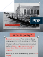 Poetry Introduction