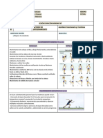 Planilla Sesión de Entrenamiento