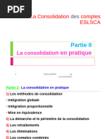 Chapitre 2 La Pratique de La Consolidation