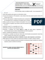 Instituto JK 2024 Prefeitura de Icatu Ma Professor 6 Ao 9 Ano Matematica Prova