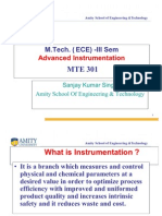 Advanced Instrumentation