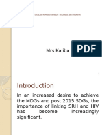 SRH - Hiv Linkages