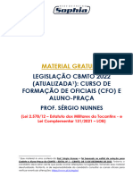 Legislação CBMTO ATUALIZADA 15-12-22 Oficial e Aluno Praça