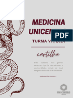 Cartilha Medicina Unicentro 2024