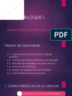 Bloque I Biología Como Ciencia de La Vida