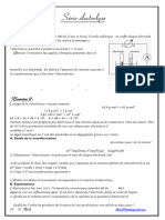 Exercices Électrolyse