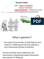 Genetics Powerpoint