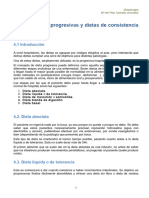 Tema 4. Dietas Progresivas y Dietas de Consistencia Modificada