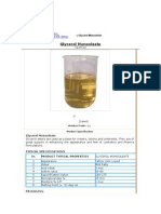 Glycerol Properties