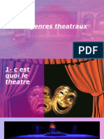 Les Genres de Theatre