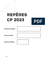 Francais Maths CP 2023 Eleve