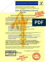 Attestation de Controle Fiscale Bceo