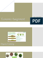 Economic Assignment: Name - Soham Pilanker Class - 12 Arts Roll No 16 Reference Grow Green Organically