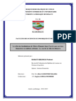 Le Role de La Microfinance Dans Lacces D