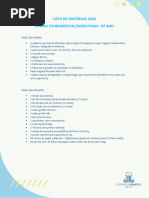 Lista de Materiais 2024 - 8º Ano Rev